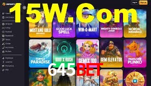 645bet App Interface